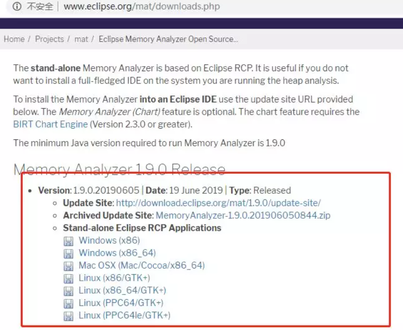 Java memory analyzer tool 